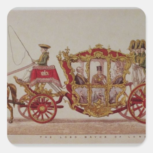 ロンドン市長1853年 スクエアシール (正面)