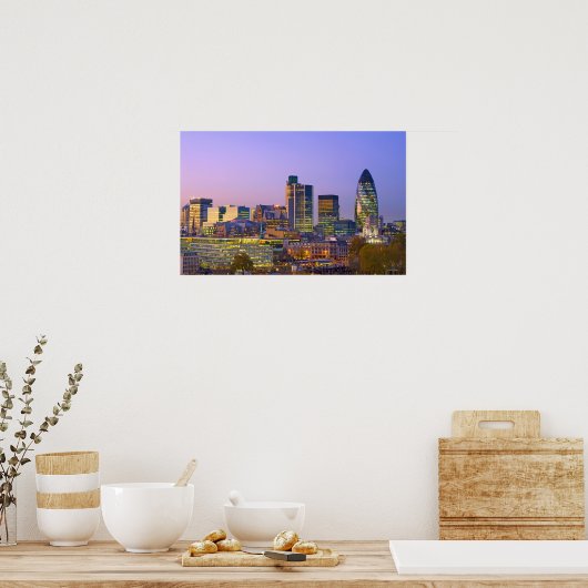 ロンドン市 ポスター (キッチン)