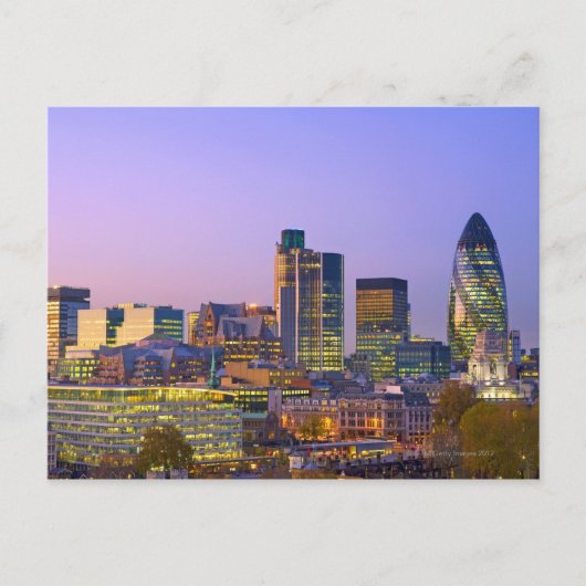 ロンドン市 ポストカード (正面)