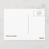 ロンドン市 ポストカード (裏面)