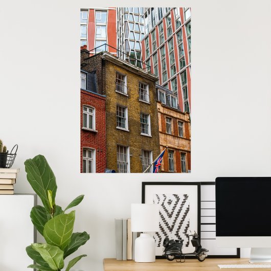 ロンドン建築 ポスター (ホームオフィス)