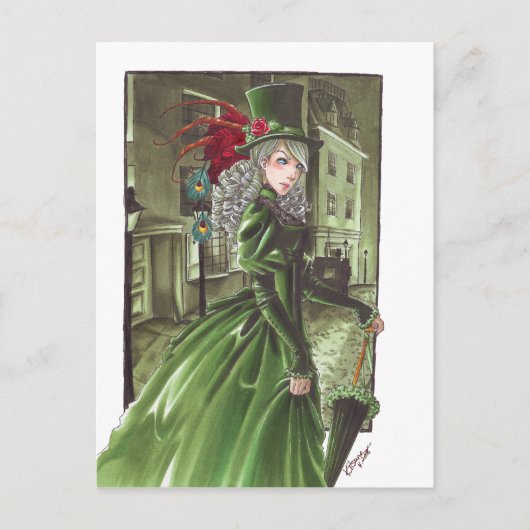 ロンドン散歩用はがき ポストカード (正面)