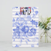 ロンドン文房具 便箋 (スタンド正面)