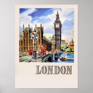 ロンドン旅行ポスター ポスター