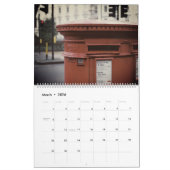 ロンドン暦2024 カレンダー (3月 2026)