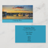 ロンドン橋名刺 名刺 (正面/裏面)