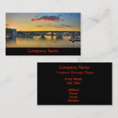 ロンドン橋名刺 名刺 (正面/裏面)