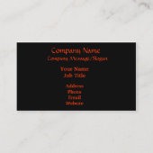 ロンドン橋名刺 名刺 (裏面)