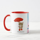 ロンドン橋猫 マグカップ (左)