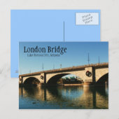 ロンドン橋, ハバス湖市, アリゾナ州 ポストカード (正面/裏面)