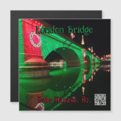 ロンドン橋、ハバス湖、Azでのクリスマス。 (正面/裏面)