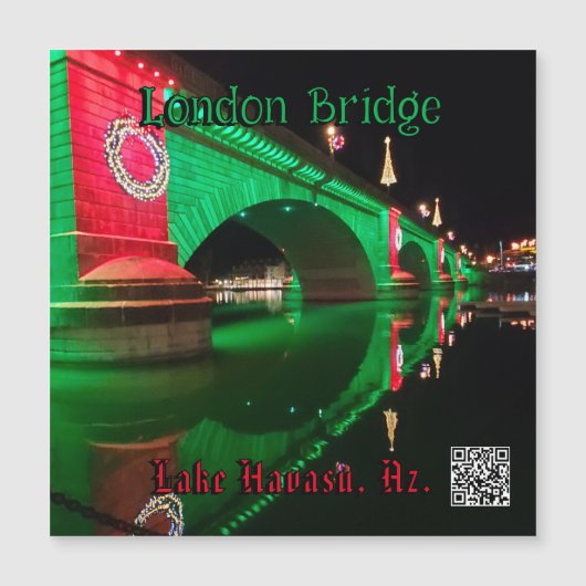 ロンドン橋、ハバス湖、Azでのクリスマス。 (正面)