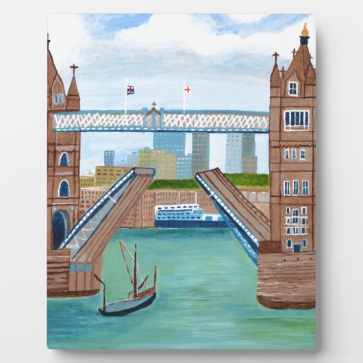 ロンドン橋 フォトプラーク (正面)