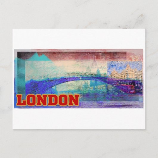 ロンドン橋 ポストカード (正面)