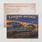 ロンドン橋 ポストカード (正面/裏面)
