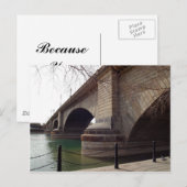 ロンドン橋 ポストカード (正面/裏面)