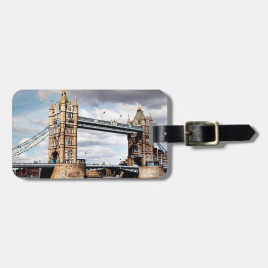 ロンドン橋 ラゲッジタグ (正面横)