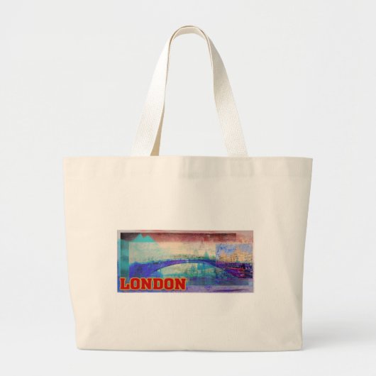 ロンドン橋 ラージトートバッグ (正面)