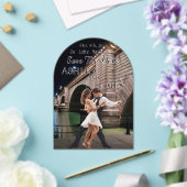 ロンドン橋 SAVE THE DATE ご案内 アクリル招待状 (インサイチュ (ウェディング))