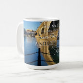 ロンドン橋 SAVE THE DATE ご案内 コーヒーマグカップ (正面左)