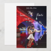 ロンドン橋 SAVE THE DATE ご案内 招待状 (正面/裏面)