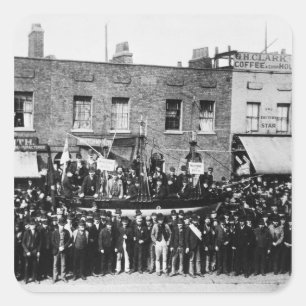 ロンドン波止場ストライキ1889年 スクエアシール
