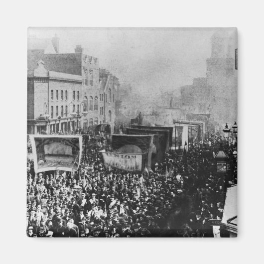 ロンドン波止場ストライキ1889年 マグネット (正面)