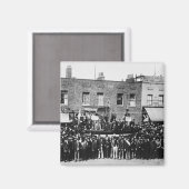 ロンドン波止場ストライキ1889年 マグネット (正面/裏面)