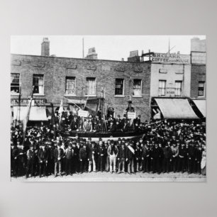 ロンドン波止場ストライキ1889 2 ポスター