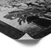 ロンドン消防車 ポスター (角)