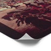 ロンドン消防車、R.G.レイブ刻印 ポスター (角)