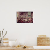 ロンドン消防車、R.G.レイブ刻印 ポスター (キッチン)