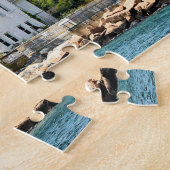 ロンドン港の灯台コネチカットの新しいパズル ジグソーパズル (側面)