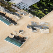 ロンドン港の灯台コネチカットの新しいパズル ジグソーパズル (側面)