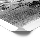 ロンドン港1840年 ポスター (角)