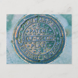 ロンドン特別区の公共施設蓋 ポストカード