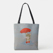ロンドン猫 トートバッグ (裏面)