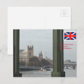ロンドン王国の国会議事堂統一された ポストカード (正面/裏面)