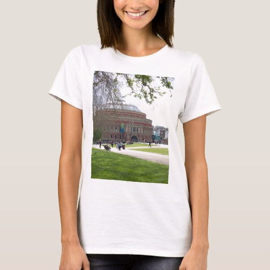 ロンドン王室ののアルバート・ホール。 Tシャツ (正面)