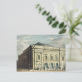 ロンドン王室のの演劇、ドゥルーリー・レーンの設計 ポストカード (スタンド正面)