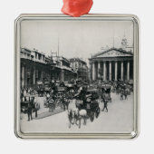 ロンドン王室の証券取引所 メタルオーナメント (正面)