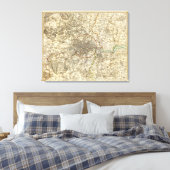 ロンドン環境 キャンバスプリント (インサイチュ (寝室))