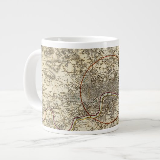 ロンドン環境 ジャンボコーヒーマグカップ (正面左)