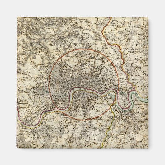 ロンドン環境 マグネット (正面)