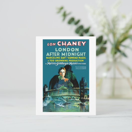 ロンドン真夜中（1927年） ポストカード (スタンド正面)