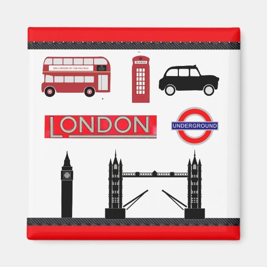 ロンドン磁石 マグネット (正面)