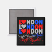 ロンドン磁石 マグネット (正面/裏面)