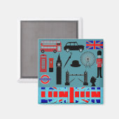 ロンドン磁石 マグネット (正面/裏面)