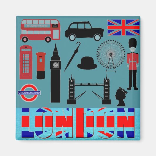 ロンドン磁石 マグネット (正面)