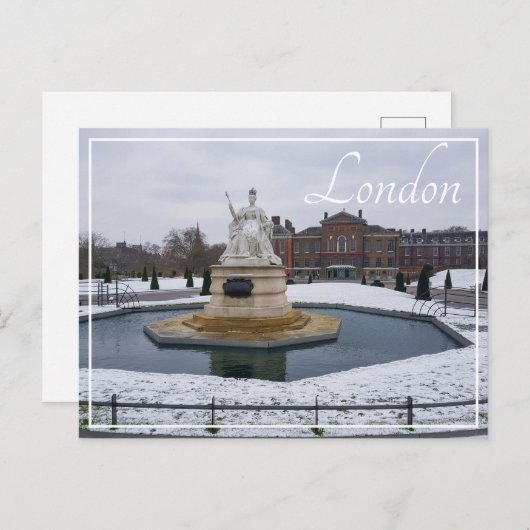 ロンドン素晴らしイギリス建築冬 ポストカード (正面/裏面)